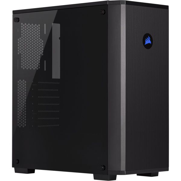 Corsair 175R RGB Tempered Glass Mid-Tower ATX Gaming Case - Black