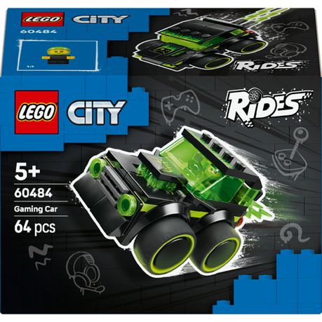 LEGO® City Rides – Gaming Race Car - Model Car Kit 60484 Image