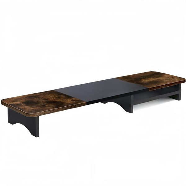 1M Dual Monitor Stand Riser for Offices Studies Gaming Rooms