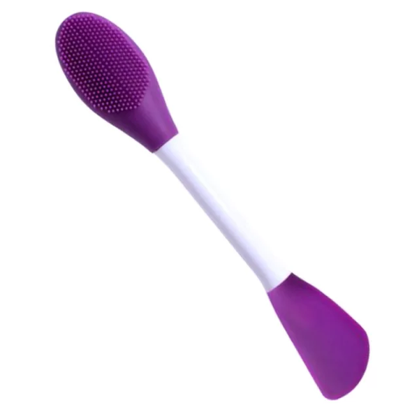 Double Sided Silicone Mask Brush and Face Scrub