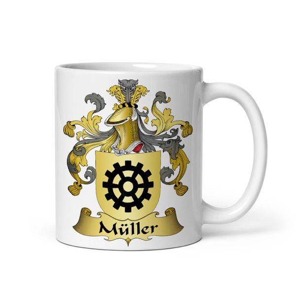 Muller Family Crest Coffee Mug
