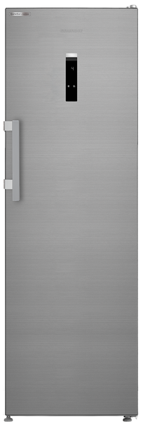 Grundig GLPN 66820 X - Upright Freestanding Fridge - 365lt Pearl Steel