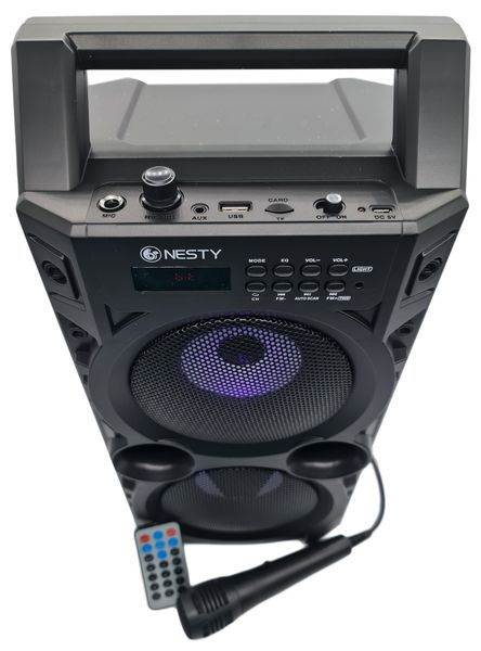 NESTY FK214 Wireless Portable Bluetooth Speaker - Black