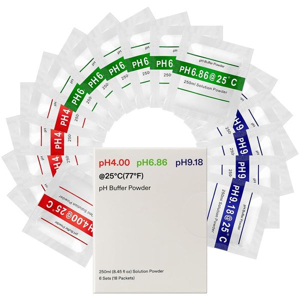 Ph Meter Buffer Solution Powder Ph 6 86/4 00/9 18 Ph Buffer Powder