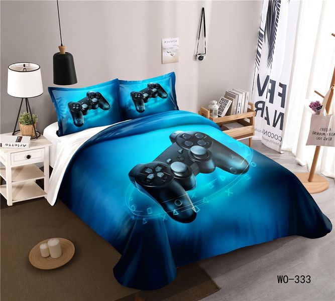 3D Printed Game Console Duvet Cover Set