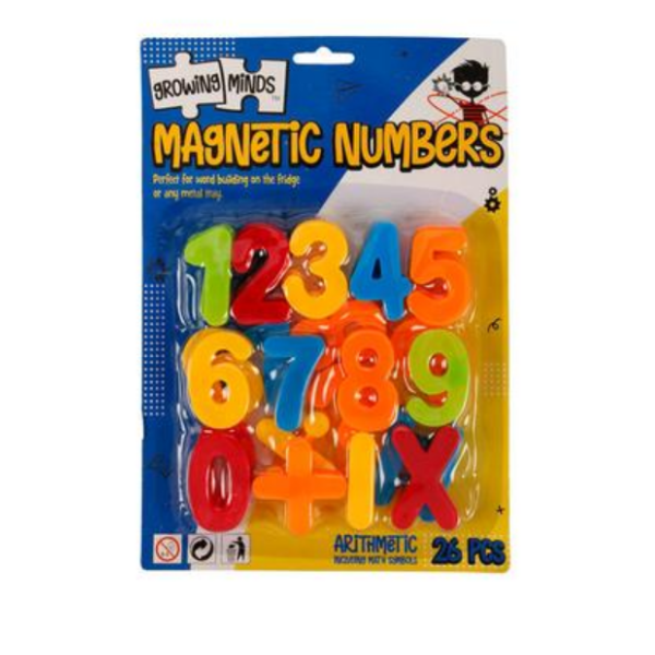 Growing Minds - 26 Piece Arithmetic Magnetic Numbers