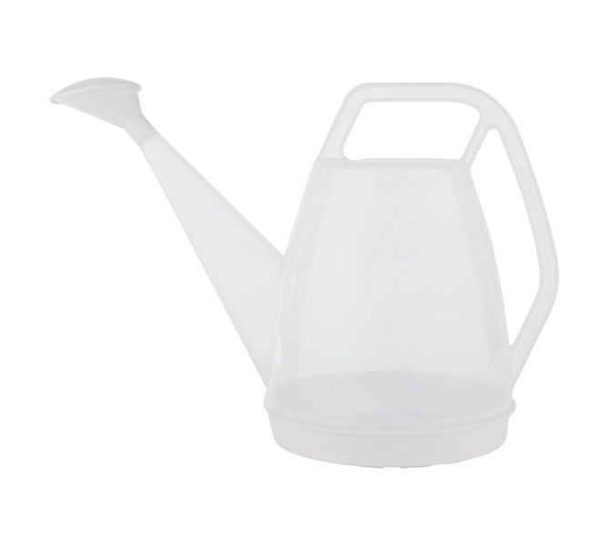 Garden Watering Can - White Clear - 5L