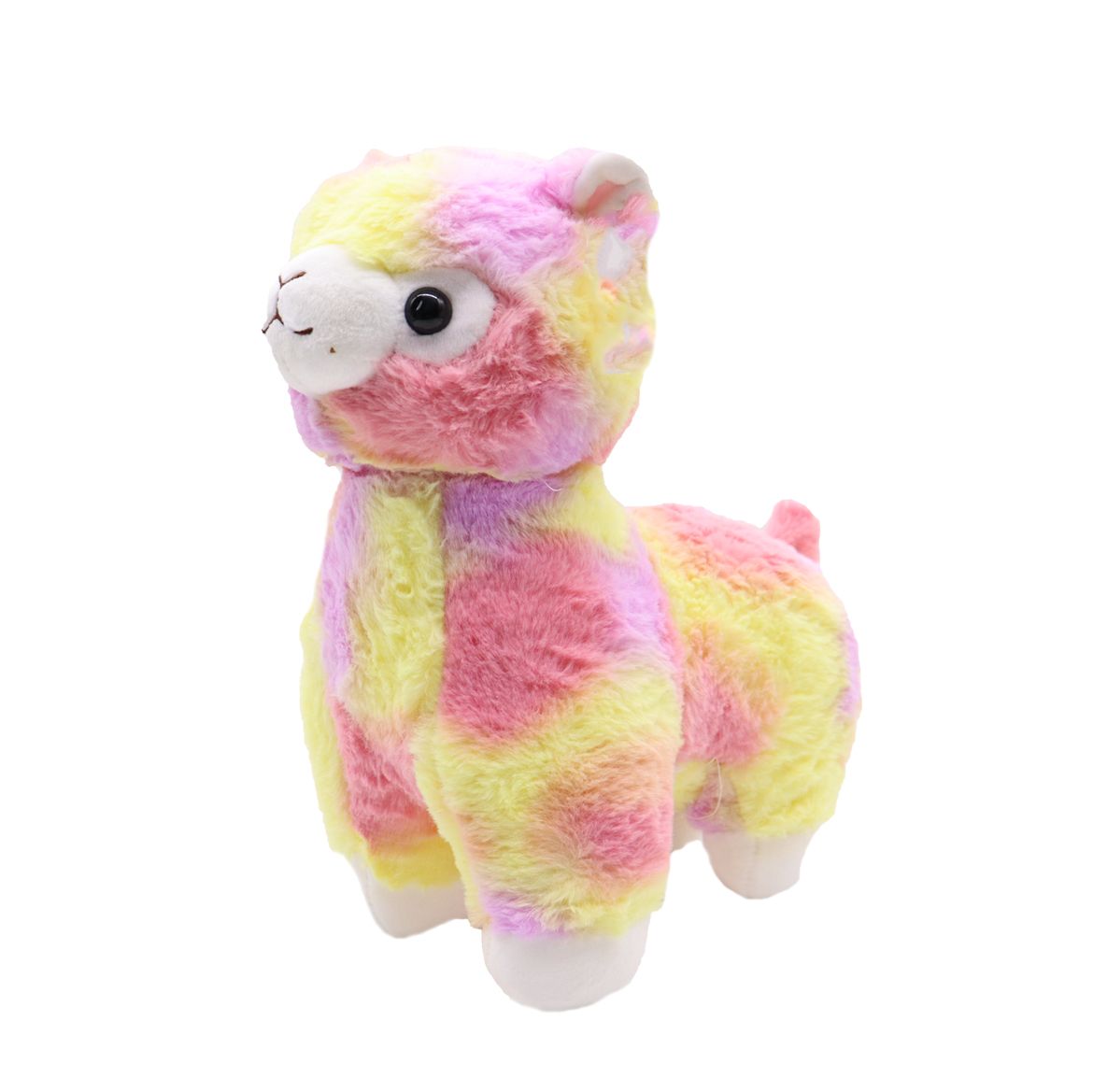 Adorable Stuffed Animal, Oh So Soft Vibrant Color Lama Plush Toy Shop