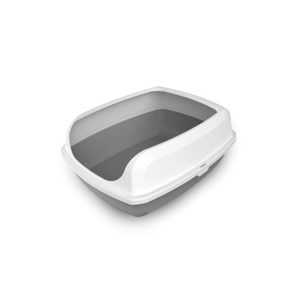 Cat Litter Box Semi-Enclosed (56 x 42 x 23.5cm)