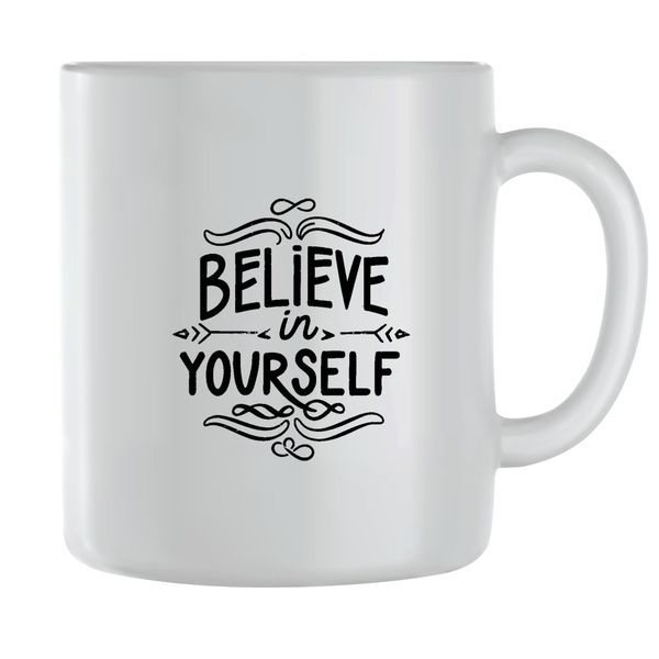 Yourself Coffee Mugs for Men Women Motivational Cups Graphic Sayings 113