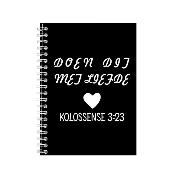 Met Liefde Notebook Afrikaans Gift Idea Writing Book Notepad Pad 48