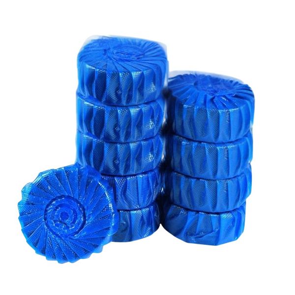 10 Pack Toilet Cleaner Tablets - Auto Blue Cistern Blocks