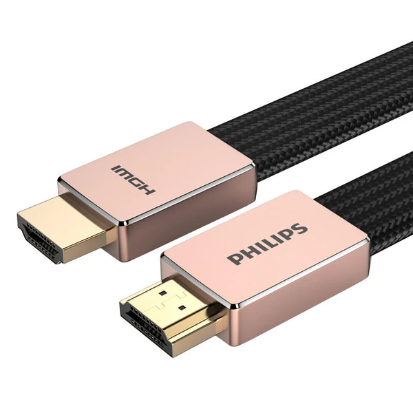 Philips 8K 4320p 60Hz Ultra HD gold-plated braided HDMI cable