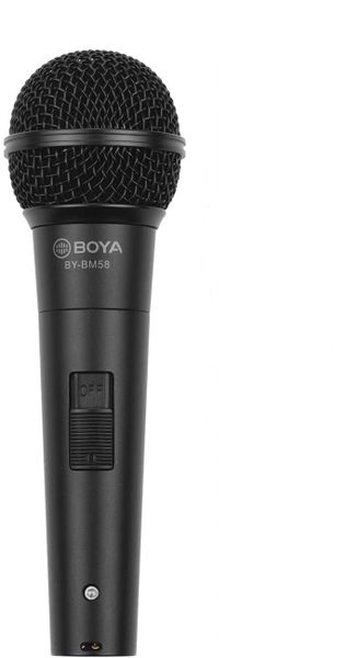 Boya BY-BM58 Cardioid Dynamic Vocal Microphone