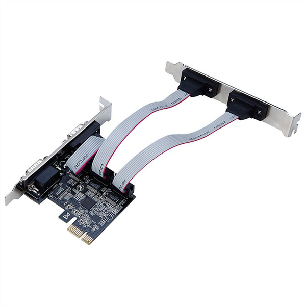 25Mbps Pcie Expansion Card Ax99100 Chip Pcie To Serial Port Rs232