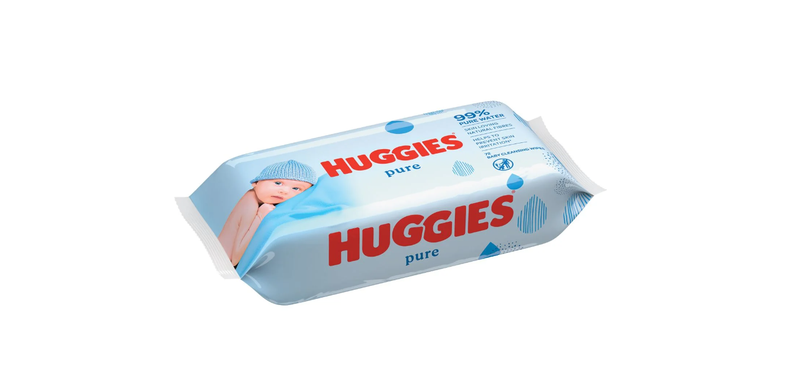 Huggies - Simply Clean Single 72 Baby Wipes