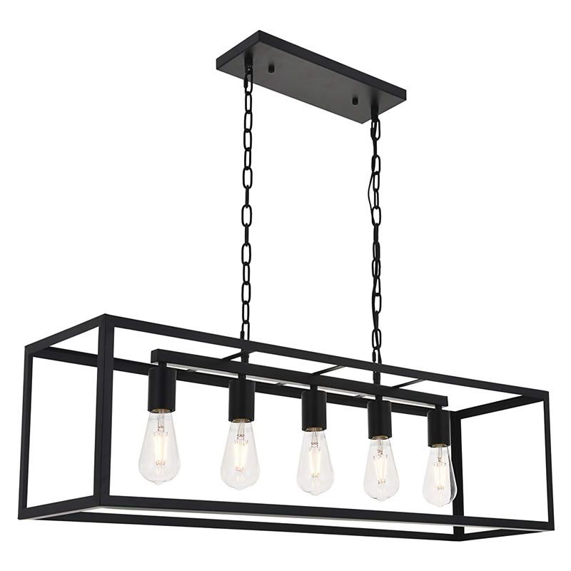 5 Way Pendant Light With Metal Cage | Shop Today. Get it Tomorrow ...