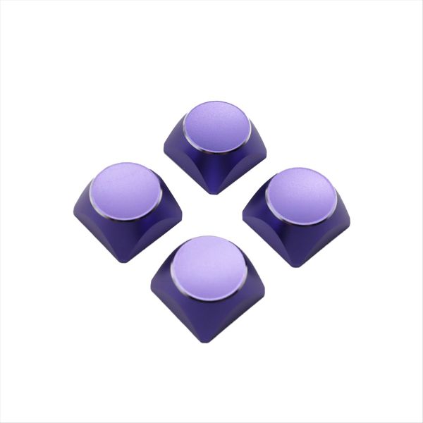 4Pcs Aluminum Alloy Metal Keyboard Cap Color Mechanical Keyboard D