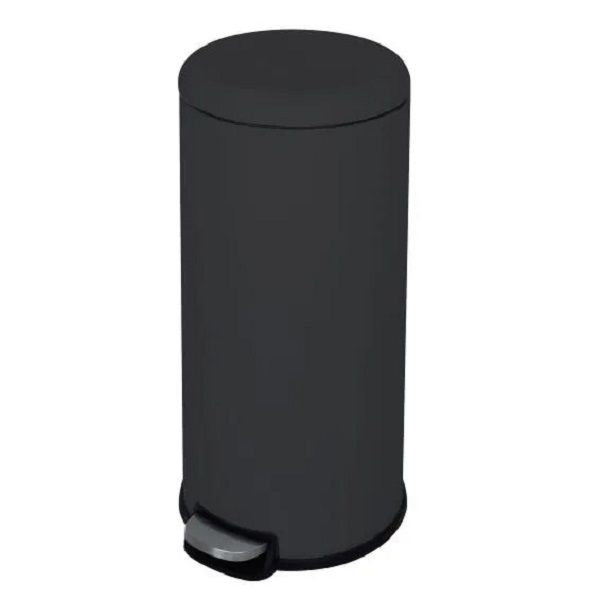 Kitchen Pedal Dustbin Soft Close Stainless Steel 28l
