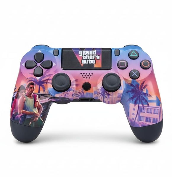 GTA VI Edition Wireless PS4 Controller-Compatible with PlayStation4 Console