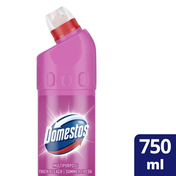 Domestos Summer Multipurpose Stain Removal Thick Bleach Cleaner 750ml
