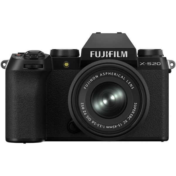 Fujifilm X-S20 Mirrorless Digital Camera + 15-45mm Lens (Black)