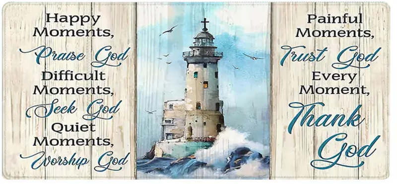XXL Gaming Mouse Pad - Devine Lighthouse - 90x40cm