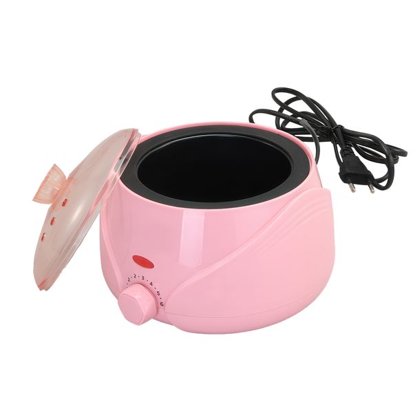 Hair Removal Wax Pot Kit - 600ml Fast Heat with Spatulas &amp; Beads