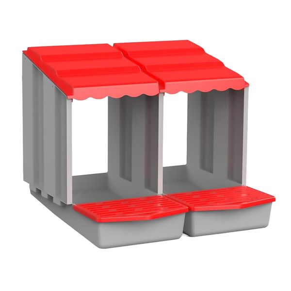 Pet Nest Laying Egg Protective Chicken Box With Collection Area -56cm