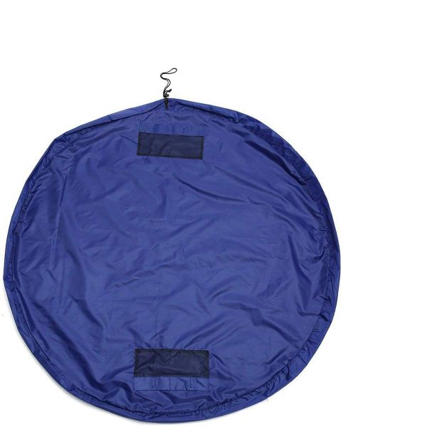 Mihuis Foldable Kid Toys Storage Bag, Size: 1.5 x 1.5m (Dark Blue)