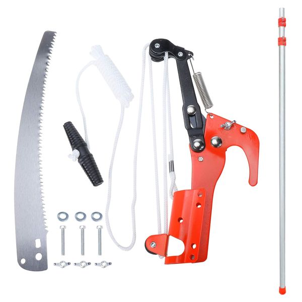 5m Pole Tree Pruner Telescopic Cutter and Saw