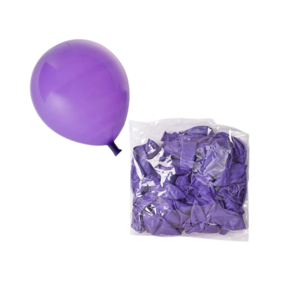 Balloons Helium Purple F-01 - 50 Pieces