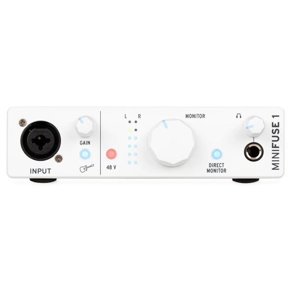 Arturia MiniFuse 1 USB-C Audio Interface (White)