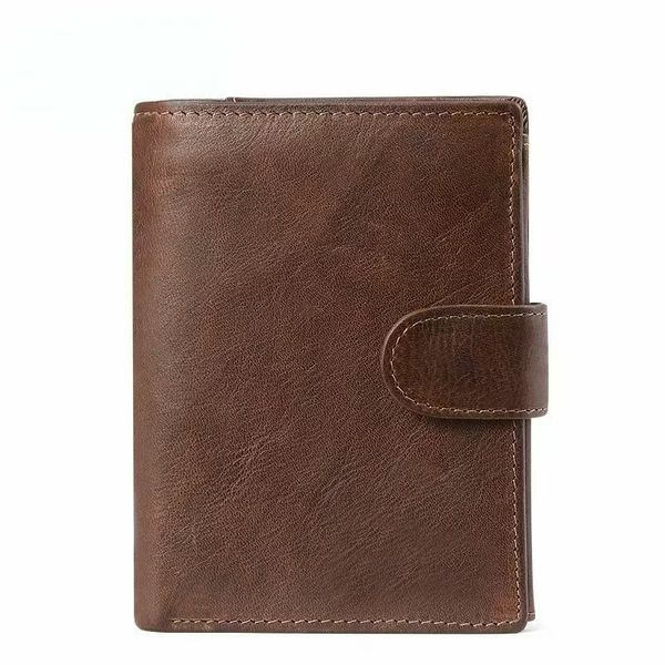 Men's Vintage Large-capacity Genuine Leather Wallet