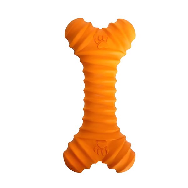 GNH Interactive Pet Squeaky Latex Toy - Bone