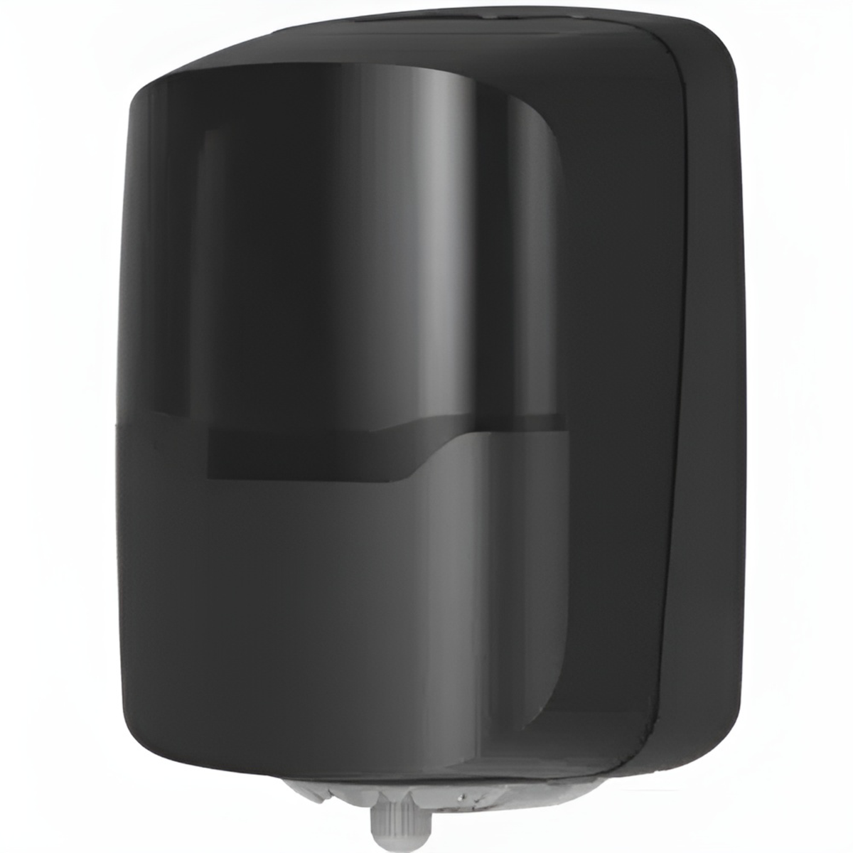 Barrel Paper Towel Dispenser Lucent Black