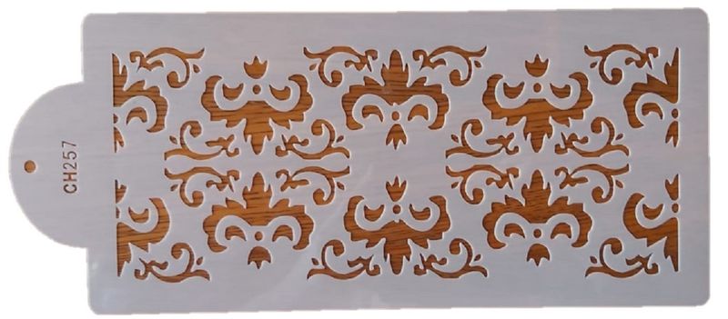 Dainty Damask Cake Stencil