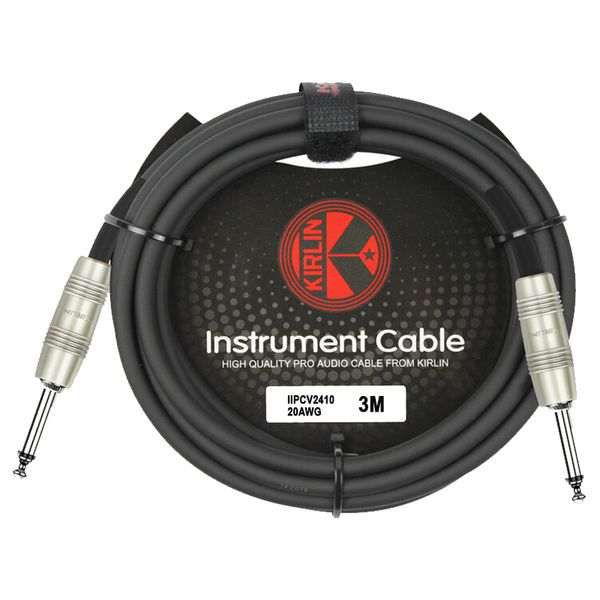 Kirlin 3m Original Instrument Cable - Black (IPCV2413BK)