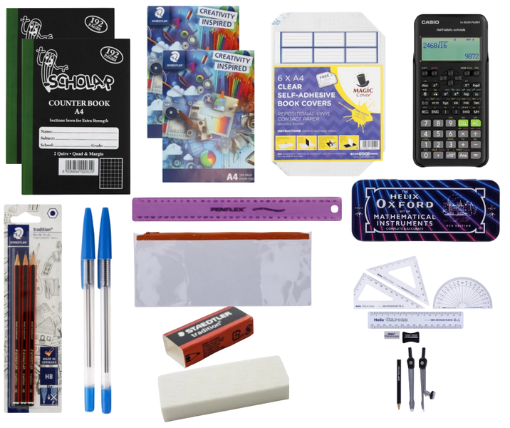 Mathematics Stationery Pack:High School Maths &amp; Science ( Casio Calculator)