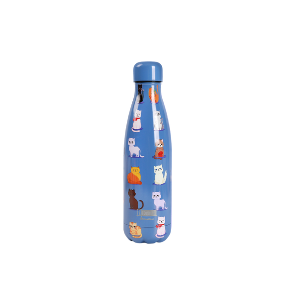 Thermal Bottle 500 ml Blue Cats