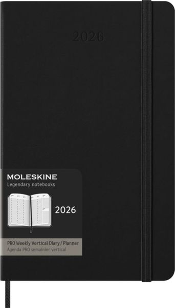 2026 12m Black LRG Pro Wkly Vertical Hard