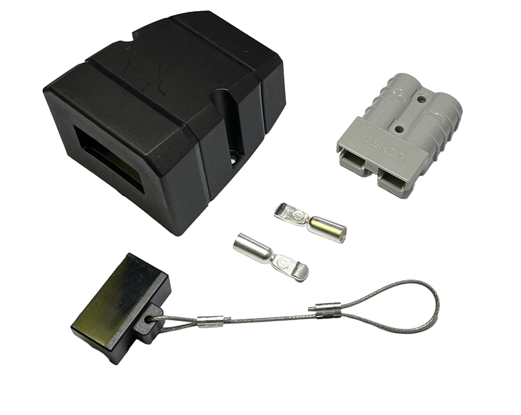 50 Amp Brad Harrison equivalent plug Holder With Plug and Dust Cover