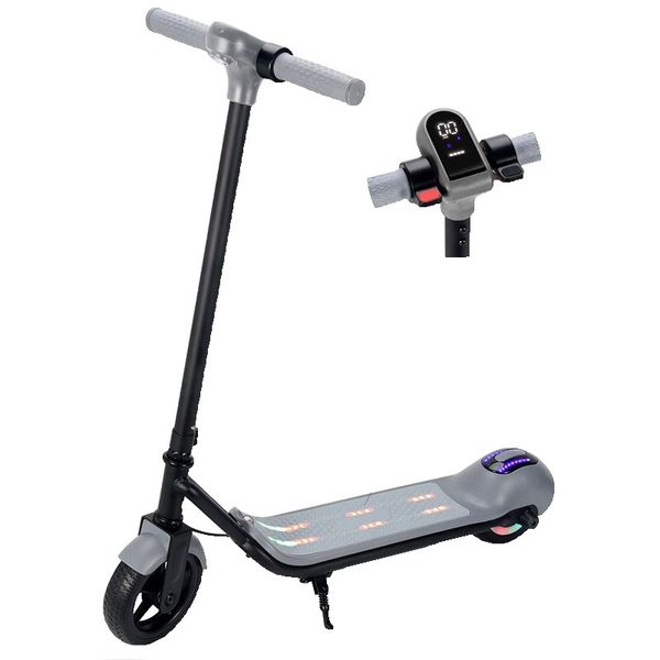 Kids Electric Scooter - Outdoor Ride-On Pedal Scooter for Children