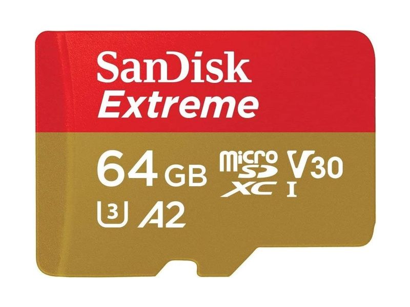 SanDisk 64GB Micro SDXC Extreme Memory Card