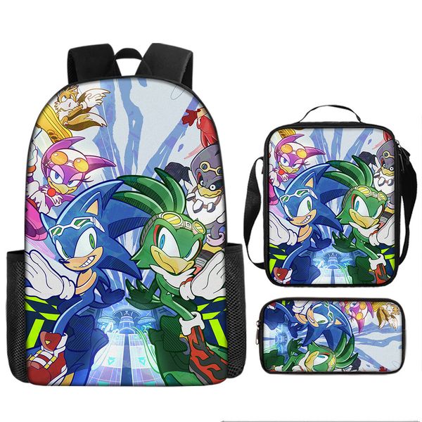 Lunch Box, Pencil Case Set Sonic image