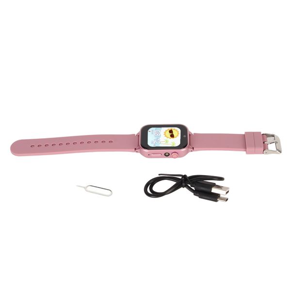 Kids Smart Watch Dual Cameras High Definition Smart Watch Phone Champagne