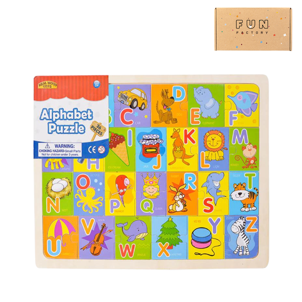 Alphabet Jigsaw Puzzle - 26 Piece, Size: 39cm x 29cm x 0.8cm