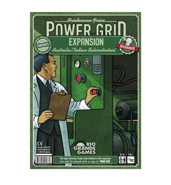 Power Grid: Australia/India Recharged Expansion