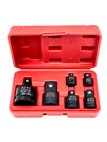 Socket wrench variable diameter variable square conversion joint (6Piece)