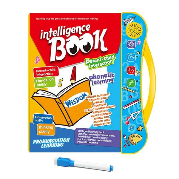 Touch Sound Book Reader Early Learning My English E-Book For Kids - E0042